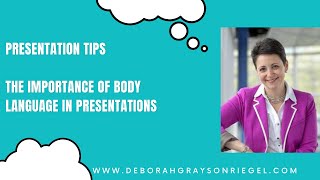 The Importance of Body Language in Presentations [upl. by Sherrard]