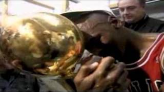 Michael Jordan Emotional Moment [upl. by Anauqahc]