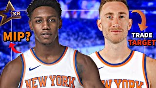 The Knicks Interested In Gordon Hayward RJ Barrett Top Candidate For MIP  Knicks News [upl. by Pall938]