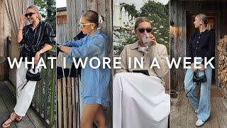 WHAT I WORE I A WEEK  SOHO FARMHOUSE A FAMILY BIRTHDAY SEEING FRIENDS [upl. by Terriss]