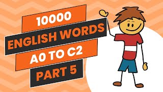 Master English 10K Words from Beginner to Advanced  Part 5 [upl. by Saisoj]