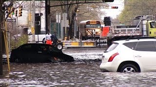 Heavy Rain Floods NJ Streets Homes and Businesses [upl. by Tomasz]