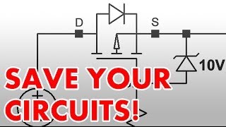 How to protect circuits from reversed voltage polarity [upl. by Kayne]