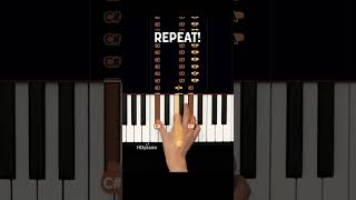 The Perfect 4Chord Song on Piano pianotutorial pianocover [upl. by Nawd]