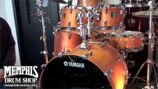 Yamaha Maple Custom Absolute Drum Set at Memphis Drum Shop [upl. by Odla]