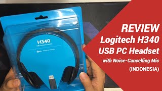 Review Logitech H340 USB Headset  Test Suara dan Mic [upl. by Nylitsirk792]