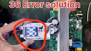 36 Error solution Whirlpool Pcb repair DC inverter AC Pcb repair [upl. by Iruj]