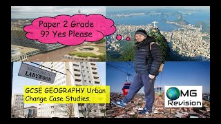 GRADE 9 GCSE GEOGRAPHY URBAN CHANGE CASE STUDIES AND EXAM QUESTIONS [upl. by Tyika515]