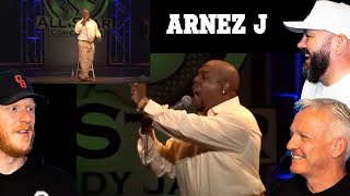 Arnez J  Def Comedy Jam REACTION  OFFICE BLOKES REACT [upl. by Grigson]