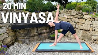 20 Min Full Body Daily Yoga Flow  Vinyasa yoga to bring energy and help you feel your best [upl. by Chae]