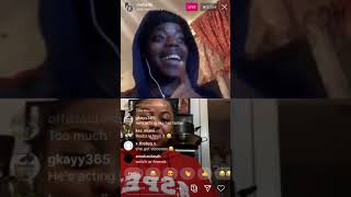 Lee Simms and Canking and Reubz4k talking about Asmxlls on insta live😬😬gets really intense💔 [upl. by Ahsyt]