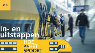 In en uitstappen hoe doe je dat eigenlijk … Hoe het spoort 1 [upl. by Ecinereb]