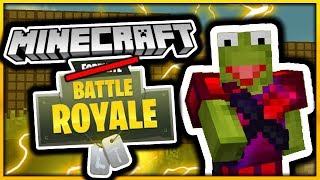 FORTNITE BATTLE ROYALE IN MINECRAFT Badlion Battle Royale Edit [upl. by Leelah]