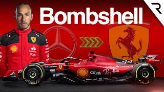 Lewis Hamiltons stunning Ferrari F1 switch explained [upl. by Alekal]