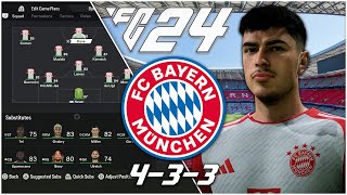 How Vincent Kompany Could Set Up Bayern Munich  EA FC 24 [upl. by Cloutman]