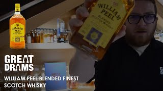 William Peel Blended Finest Old  Whisky Review  GreatDrams [upl. by Eniamaj]