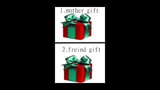 chose one gift and coment me [upl. by Boiney865]