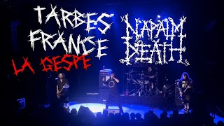 NAPALM DEATH  TARBES FRANCE La Gespe 18112023 [upl. by Alexandros]