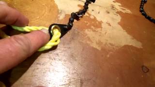 Green Mountain Products High Limb Chain Saw Rope Pull Saw Part 1 [upl. by Kate]