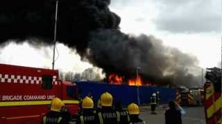 Focus DIY Shop Fire Highams Park 040412 HD [upl. by Fleming]