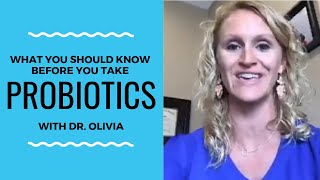 Before You Take Probiotics  Dr Olivia Joseph [upl. by Margaretta]