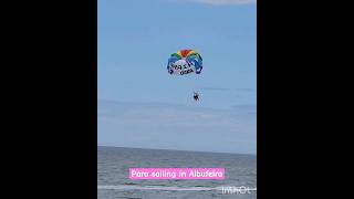 Para sailing in Albufeira 🤩🤩 ytshorts shorts parasailing [upl. by Song]