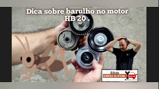 Barulho no motor HB 20 Barulho na correia alternador HB 20 como trocar tensor da correia alternador [upl. by Eilujna797]