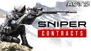 Sniper Ghost Warrior Contracts Act 2 Walkthrough  Complete Mission Guide No Commentary [upl. by Jillana]