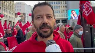 MANOVRA MANIFESTAZIONE PENSIONATI CGIL CONTRO PERDITA POTERE DACQUISTO [upl. by Naara]