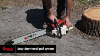 Yukon 72cc 2Stroke Petrol Chainsaw from Klika [upl. by Aneelad]