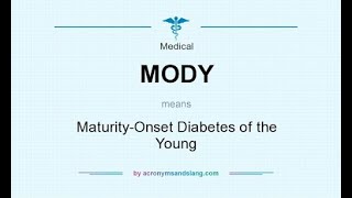 Q amp A Maturity onset Diabetes of the Young [upl. by Dagna]