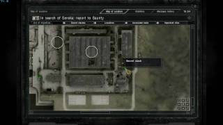 Stalker Call of Pripyat  Streloks secret stashes  Walkthrough [upl. by Nohshan]