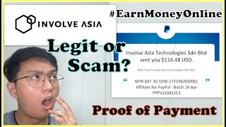 Involve Asia Legit nga ba Proof of Payment  Express Payment Withdrawal 2021  Johndam District [upl. by Ecirehs]