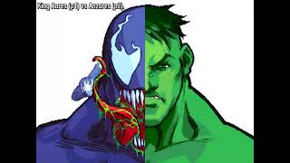 Marvel vs Capcom King Aures vs Anzures cheater [upl. by Colton]