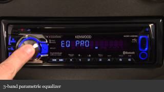 Kenwood Excelon KDCX696 CD Receiver Display and Controls Demo  Crutchfield Video [upl. by Xaviera]