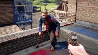 Red Dead Redemption 2  Slow Motion Brutal Kills Vol56 PC 60FPS [upl. by Sanalda943]