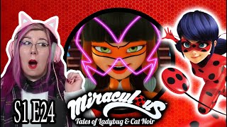 VOLPINA  Miraculous Ladybug S1 E24 REACTION  Zamber Reacts [upl. by Aksoyn264]