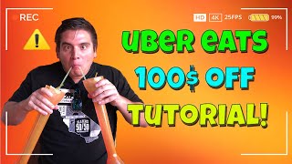 Uber Eats Promo Code  Uber Eats 100 Coupon For Existing Users [upl. by Maunsell757]