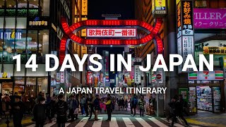 How to Spend 14 Days in Japan  A Japan Travel Itinerary [upl. by Dirraj382]