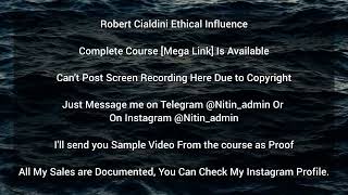 Robert Cialdini Ethical Influence [upl. by Eiddal]