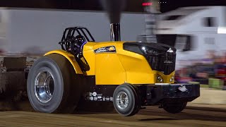 OSTPA Tractor Pulling 2023 Pro Stock Tractors Dover OH Tuscarawas County Fair [upl. by Merralee]