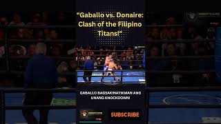 DONAIRE VS GABALLO HIGHLIGHTS boxinghighlights sports [upl. by Lyrad]