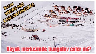 BUNGALOV EV FİYATLARI  YEDİKUYULAR BUNGALOV EVLERİ  YEDİKUYULAR KAYAK MERKEZİ  KAHRAMANMARAŞ [upl. by Ahtnama]