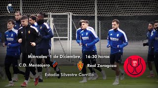 Previa CD Mensajero  Real Zaragoza  1122021 [upl. by Dupin253]