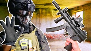 This Airsoft MP5K Is My Favorite CQB Gun ft Jet Desert Fox [upl. by Milka]