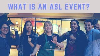 HOW TO ATTEND TO AN ASL EVENT [upl. by Worthington]