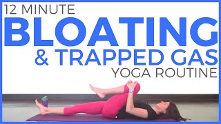 Yoga for Bloating Digestion Ulcerative Colitis IBD amp IBS [upl. by Larisa439]