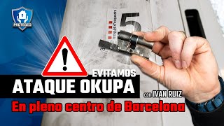 ⚠️ ATAQUE OKUPA en pleno centro de Barcelona INCREÍBLE❗ [upl. by Nerti]