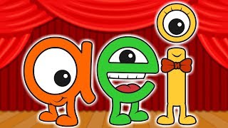 THE VOWELS Learn the vowels singing and dancing 🎶 Educational Songs 🎶 Nursery rhymes for children [upl. by Av]