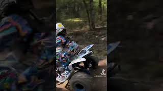 Round 11 Rugers Run Youth ATV mountainstateharescramble racing atv woodsracing [upl. by Aratehs]